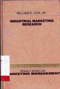 Industrial Marketing Research