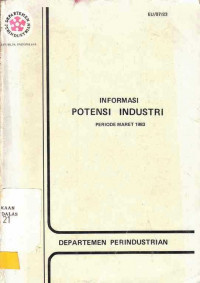 Informasi Potensi Industri Periode Maret 1983