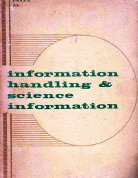 Information Handling & Science Information