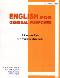 English For General Purposes