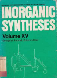 Inorganic Syntheses vol XV