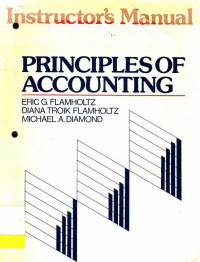 Instructor's Manual Principles Of Accounting