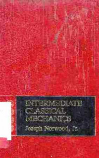 Intermediate Classical Mechanics