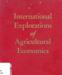 International Explorations of Agricultural Economics