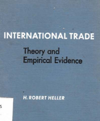 International Trade Theory And Emprical Evidence