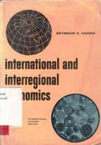 International and interregional economics