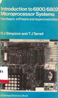 Introduction To 6800/6802 Microprocessor Systems