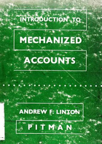 Introduction To Mechanized Accounts