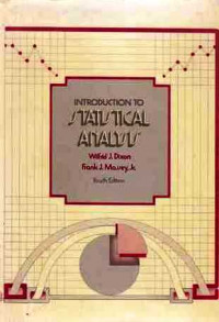 Introduction To  Statistical Analysis