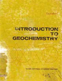 Introduction to Geochemistry