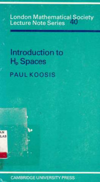 Introduction to Hp Spaces