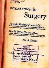 Introduction to Surgery