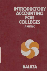 Introductory Accounting For Colleges