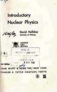 Introductory Nuclear Physiscs