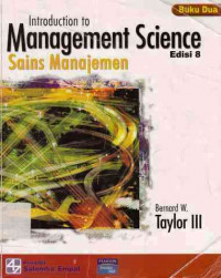 Introduction To Management Science = Sains Manajemen