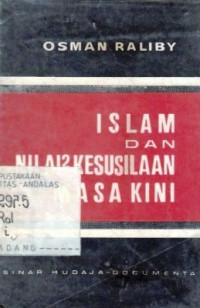 Islam Dan Nilai-Nilai Kesusilaan Masa Kini