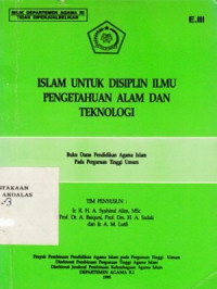 Islam untuk Disiplin Ilmu Pengetahuan Alam dan Teknologi