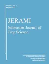 Jerami : Indonesian Journal of Crop Sciences : Vol 4 No 1 (2021)