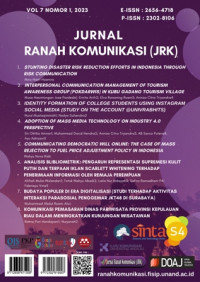 Jurnal Ranah Komunikasi :  Vol 7 No 1 (2023)