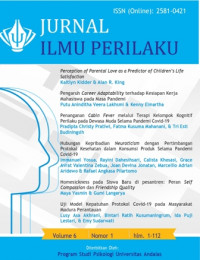 Jurnal Ilmu Perilaku Unand : Vol 6 No 1 (2022)