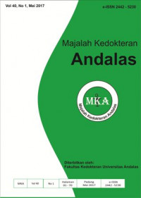 Jurnal Majalah Kedokteran Andalas : Vol 40, No 1 (2017)