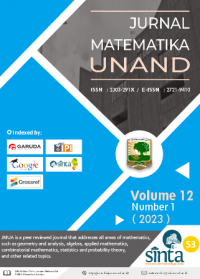 Jurnal Matematika Unand : Vol 12, No 1 (2023)