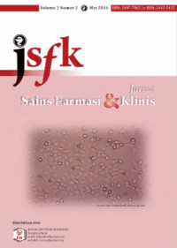 Jurnal Sains Farmasi dan Klinis Unand : Vol 2, No 1 (2015)