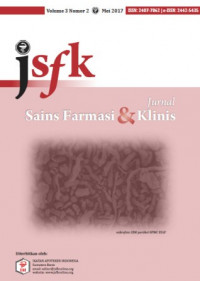 Jurnal Sains Farmasi dan Klinis Unand : Vol 3, No 2 (2017)