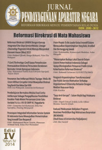 Jurnal Pendayagunaan Aparatur Negara