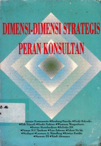 Dimensi - Dimensi Strategis Peran Konsultan