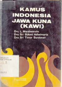 Kamus Indonesia-Jawa Kuna (Kawi)