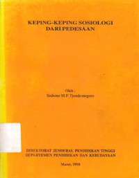 Keping - keping Sosiologi dari Pedesaan