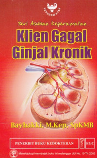 Klien gagal ginjal kronik : Seri asuhan keperawatan