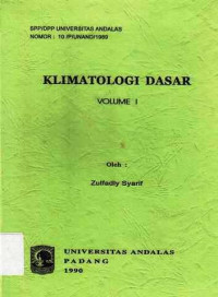 Klimatologi Dasar