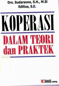 Koperasi Dalam Teori Dan Praktek