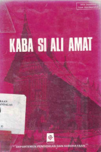 Kaba Si ali Amat / Museum Nasional