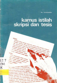 Kamus Istilah Skripsi dan Tesis