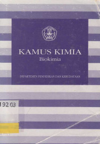 Kamus Kima Biokimia