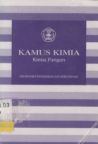 Kamus Kimia Kimia Pangan