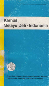 Kamus Melayu Deli-Indonesia