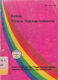 Kamus Melayu Makasar-Indonesia