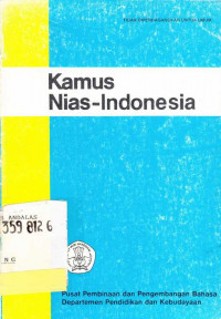 Kamus Nias-Indonesia