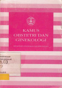 Kamus Obstetri dan Ginekologi