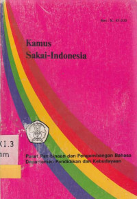 Kamus Sakai-Indonesia