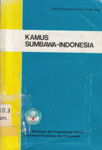 Kamus Sumbawa-Indonesia