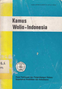 Kamus Wolio-Indonesia