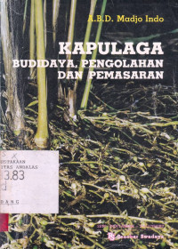 Kapulaga : Budidaya Pengolahan dan Pemasaran