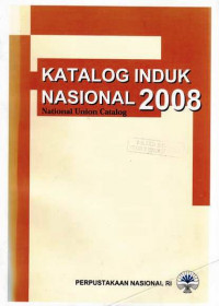 Katalog Induk Nasional 2008