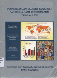 Perkembangan Ekonomi Keuangan dan Kerja Sama Internasional Triwulan III 2000