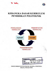 Kerangka Dasar Kurikulum Pendidikan Politeknik